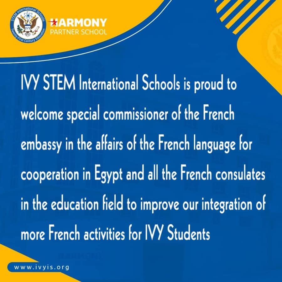 IVY STEM International Schools and Embassy of France